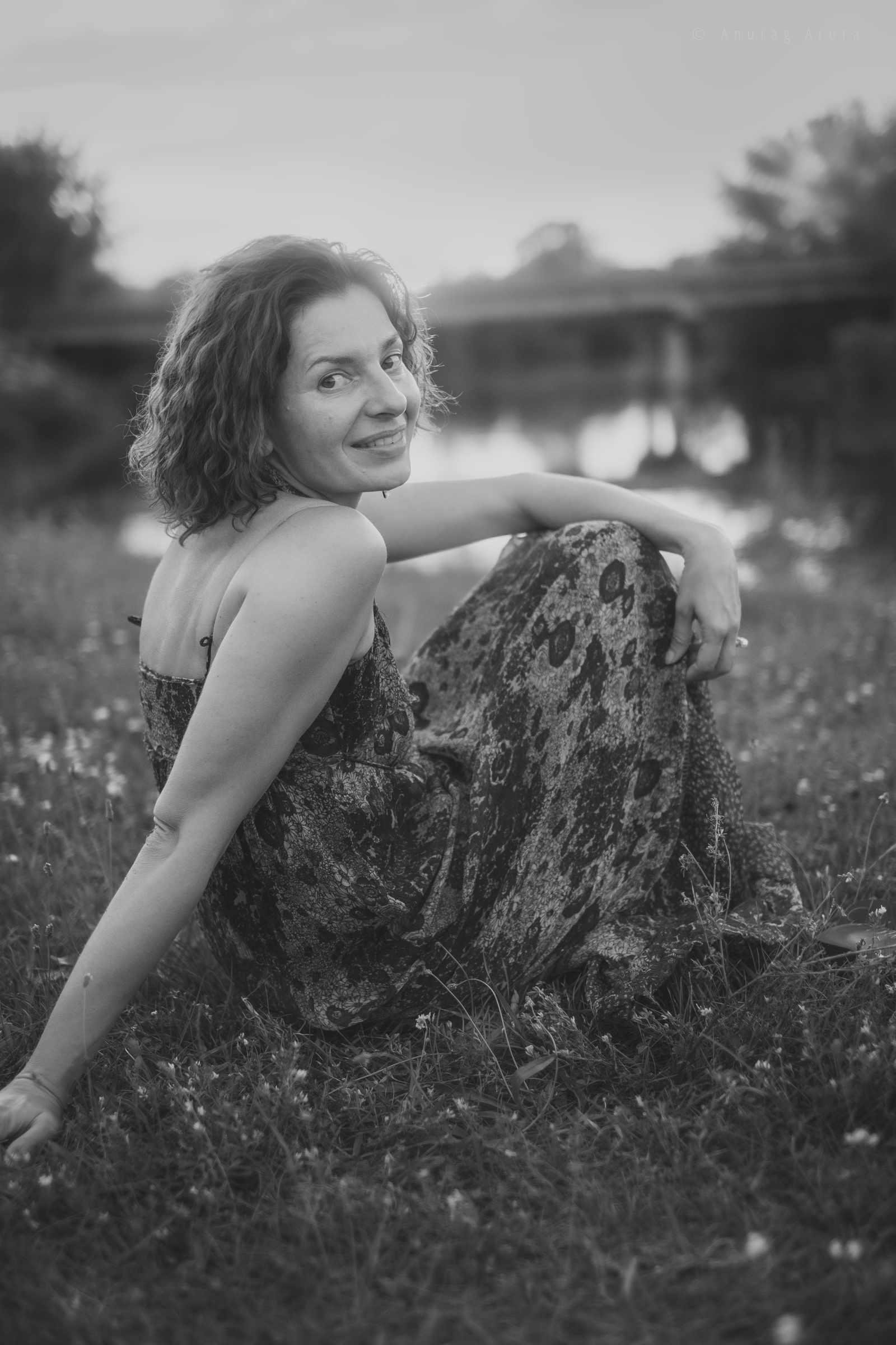 A Ukrainian by the river
