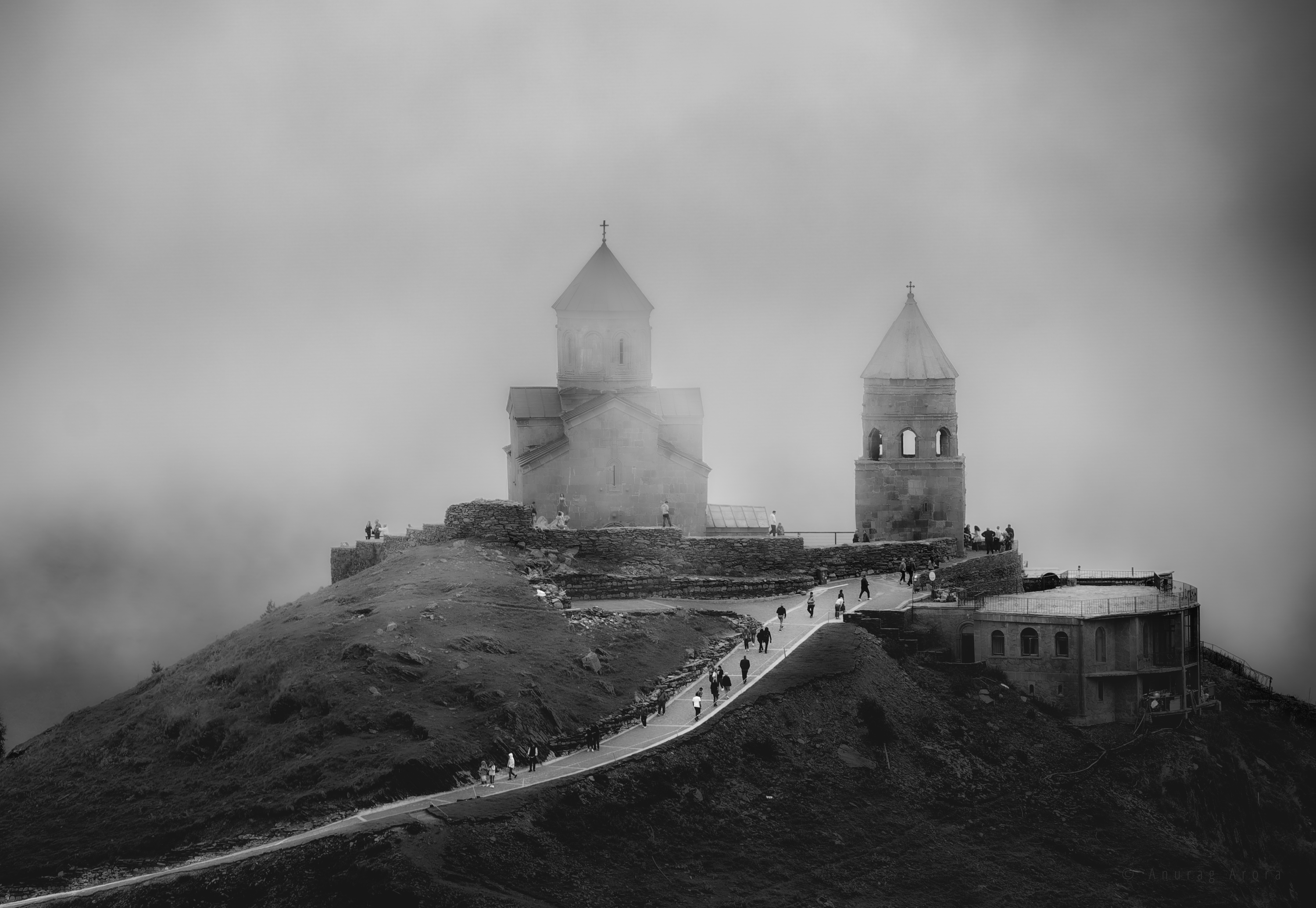 Gergeti Trinity Church, Kazbegi, Georgia
