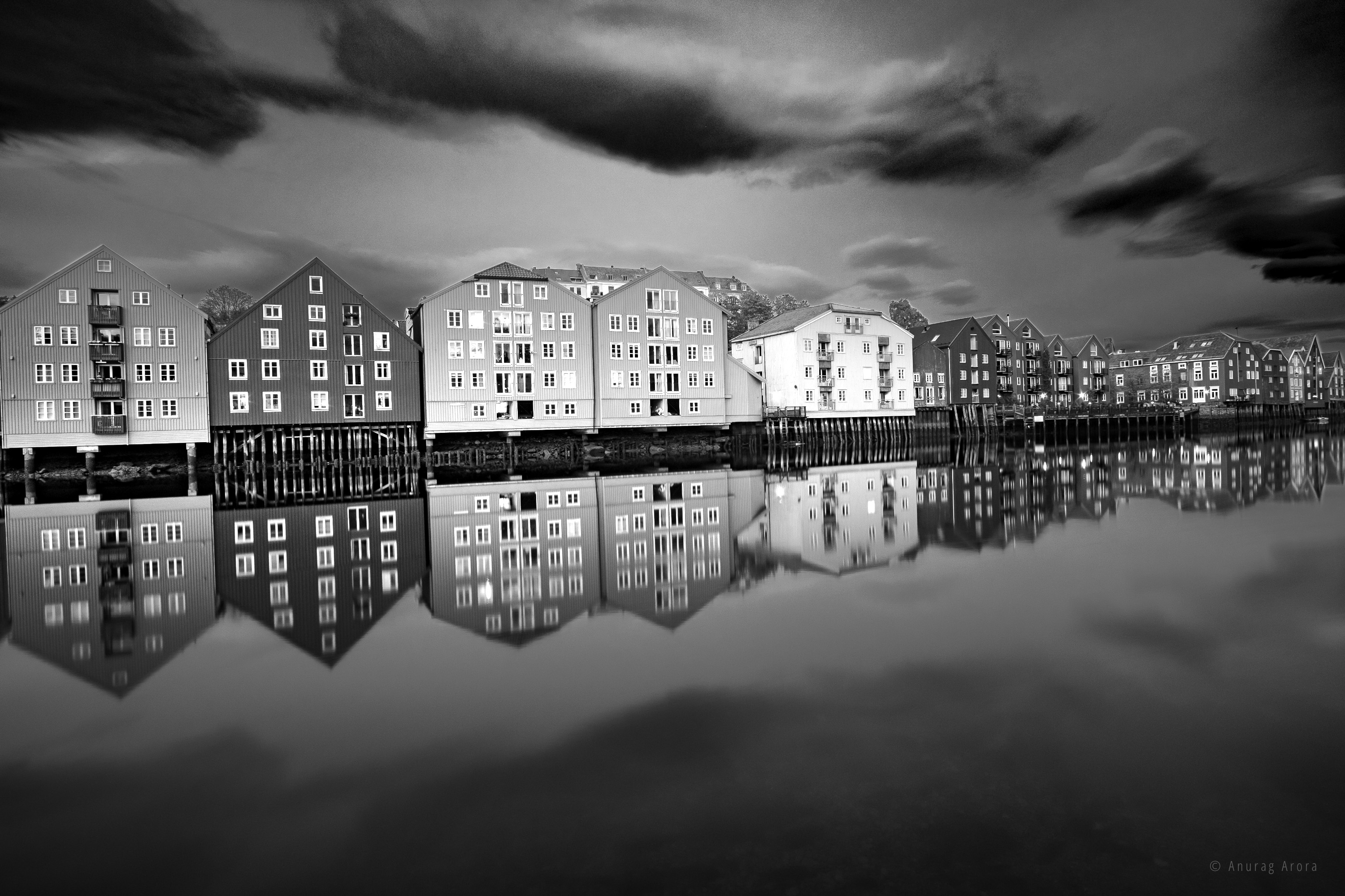 Nidelva River, Trondheim, Norway
