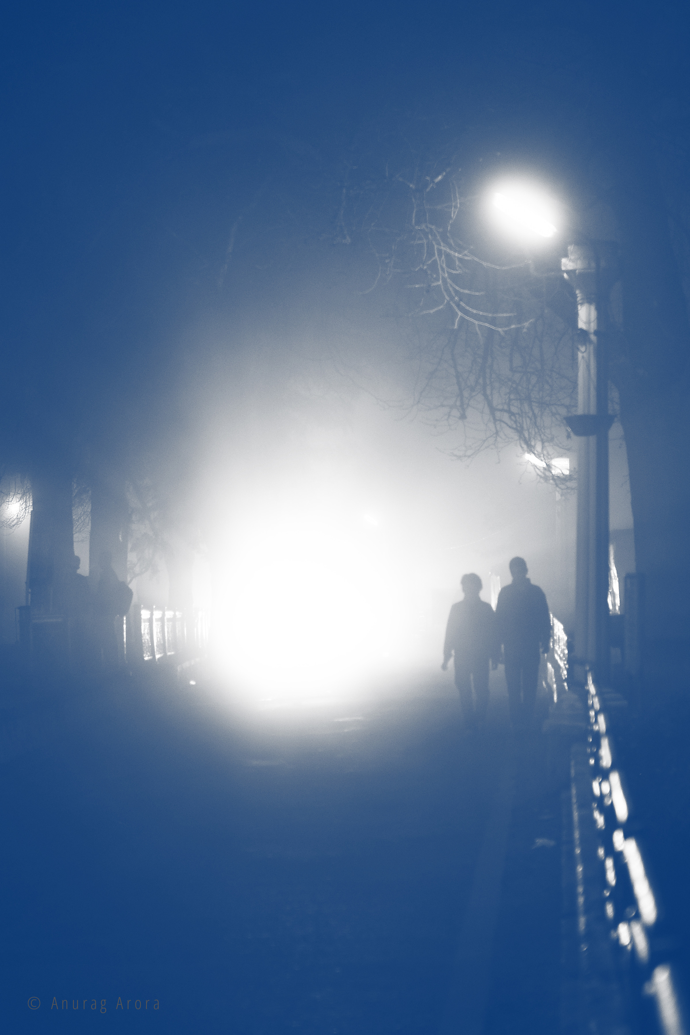 Spooky Night in Nainital, India
