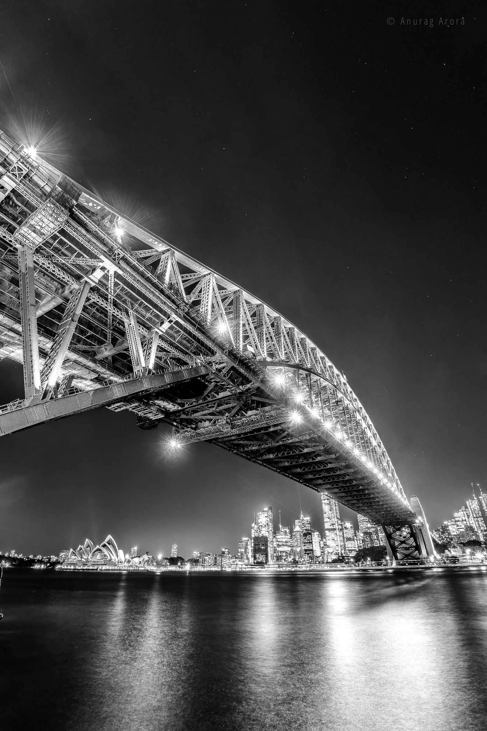 Sydney Harbour Bridge from Milsons Point, Sydney, Australia
