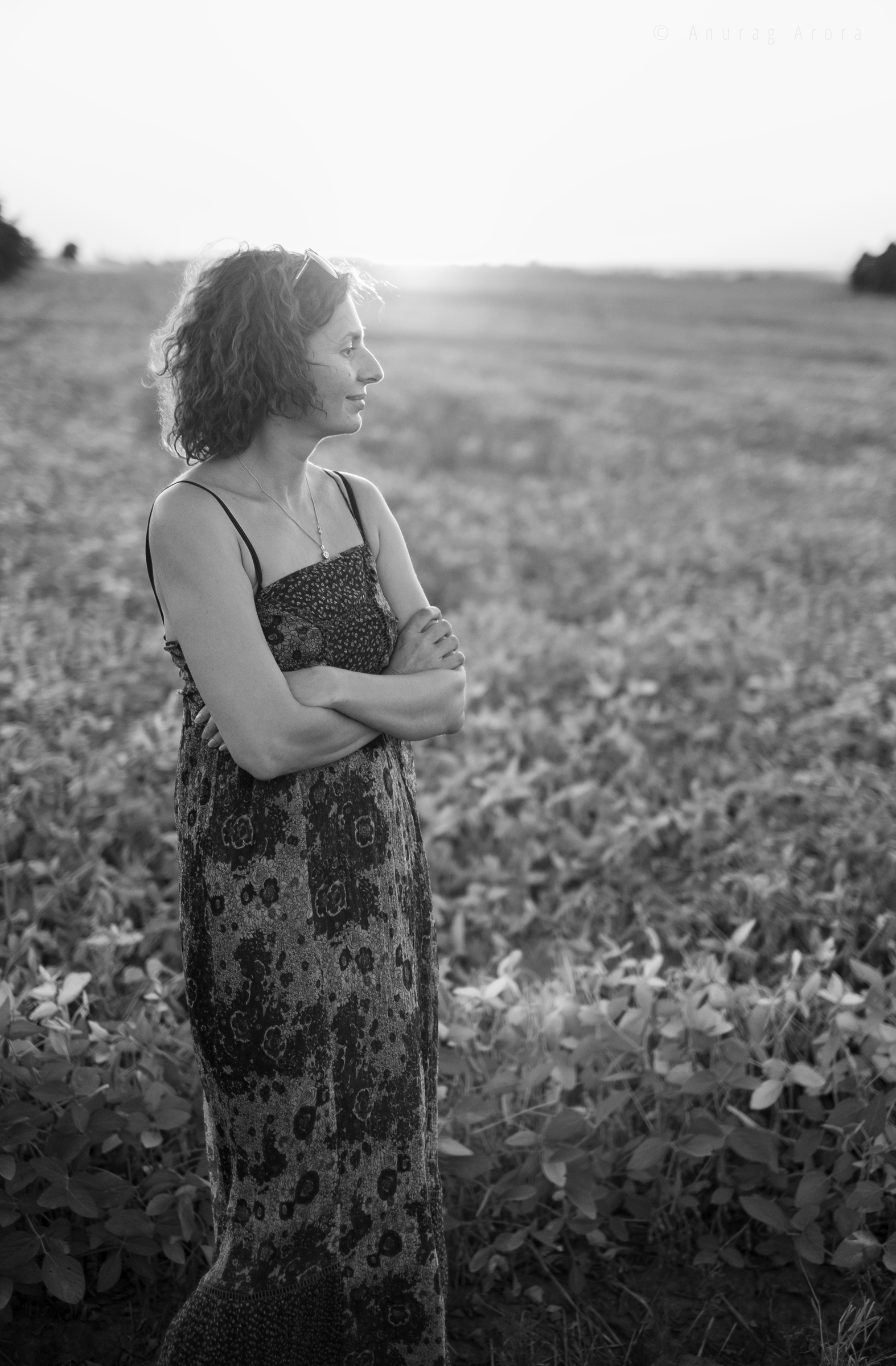 Ukrainian Woman in Once Peaceful Ukraine
